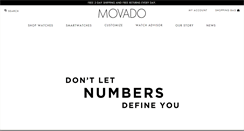 Desktop Screenshot of movado.com